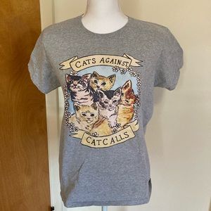 Cats Against Catcalls tshirt